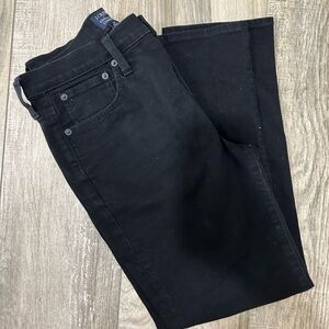 J. Crew Women’s Dark Black Straight Jeans